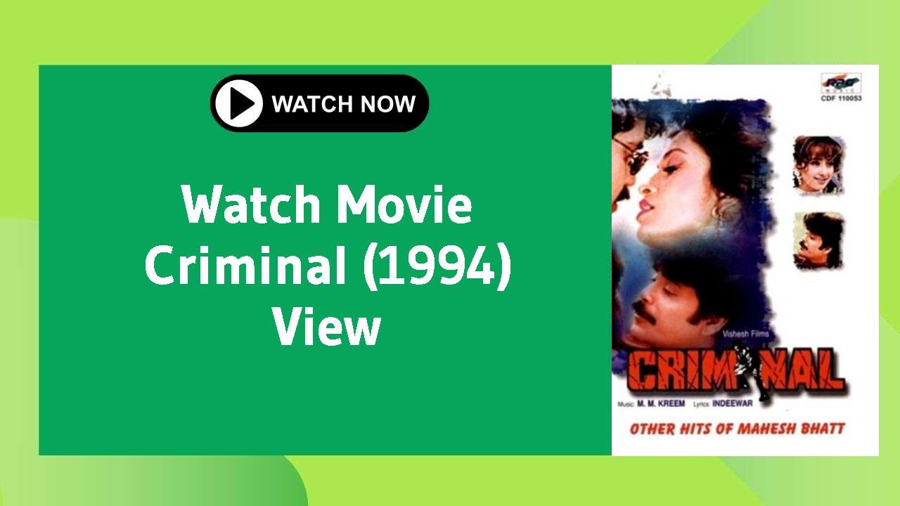 Criminal (1994)